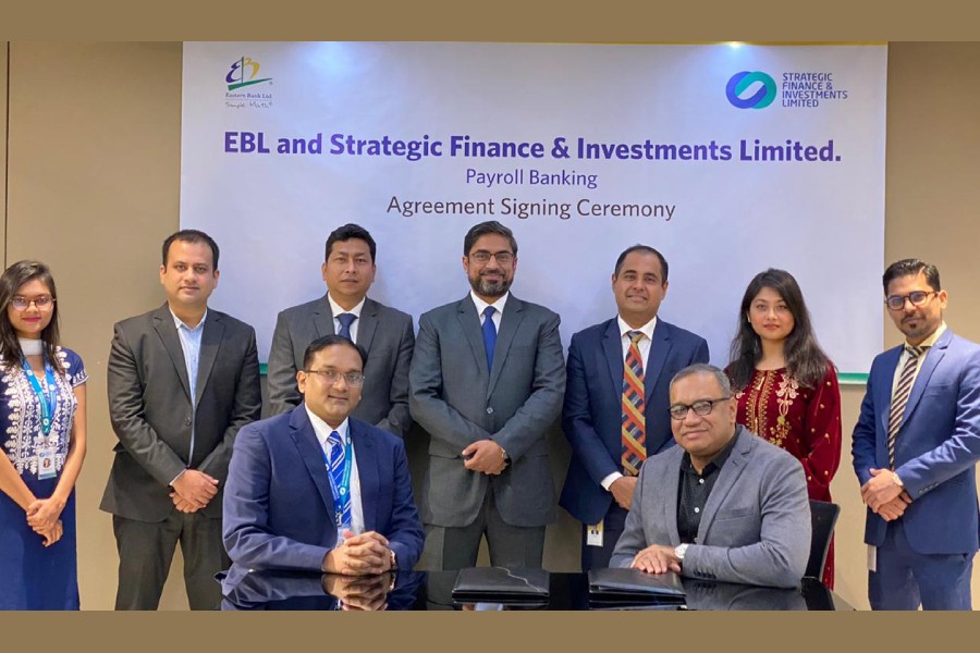 EBL signs payroll banking deal with SFIL