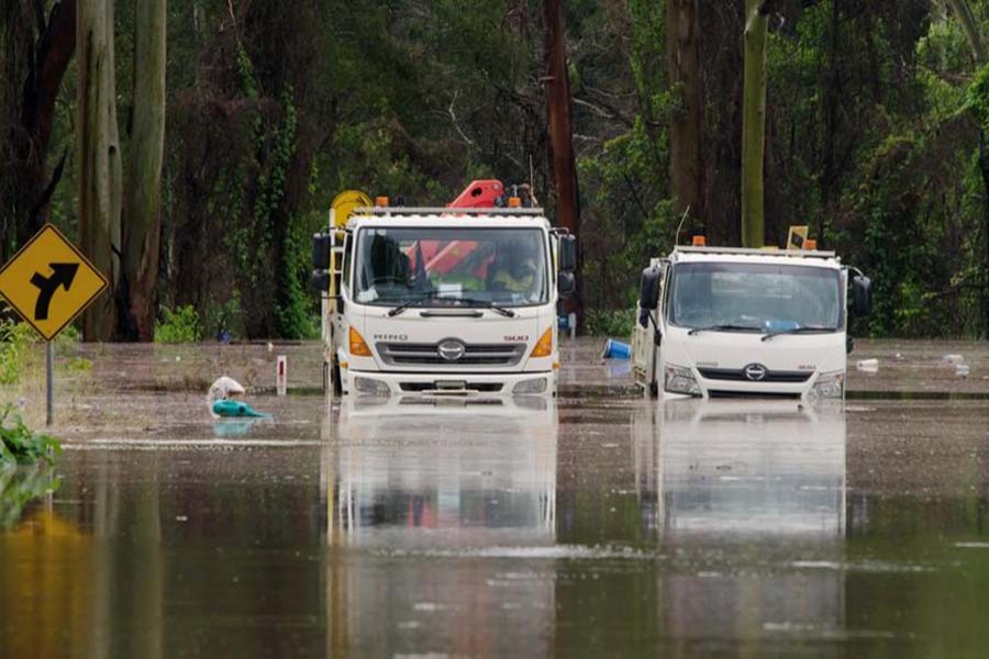 Heavy rain, flash flooding batter Australia's east coast