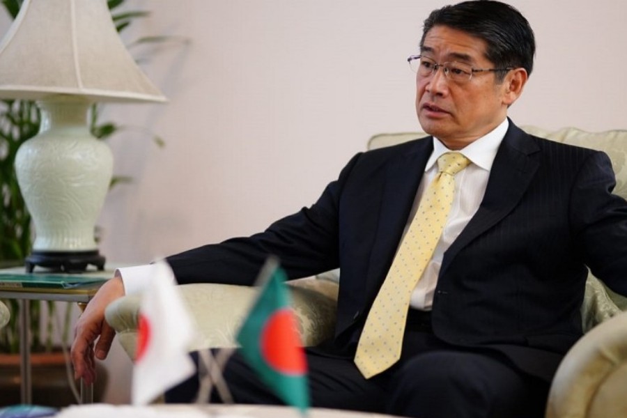 Japanese Ambassador to Bangladesh Naoki Ito - UNB file photo