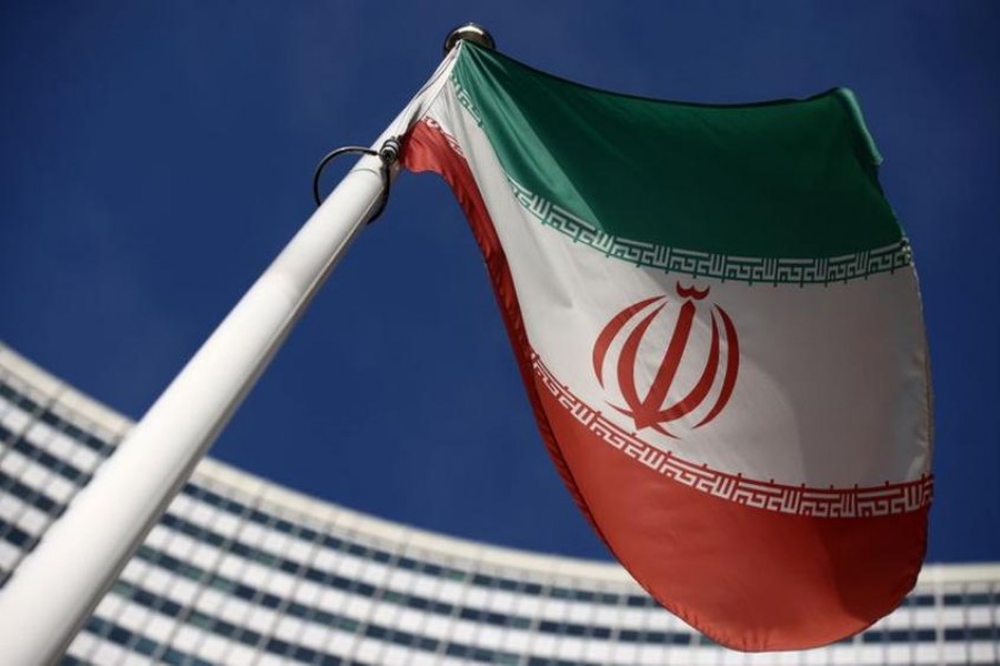 The Iranian flag waves in front of the International Atomic Energy Agency (IAEA) headquarters, before the beginning of a board of governors meeting, amid the coronavirus disease (Covid-19) outbreak in Vienna, Austria, March 1, 2021 — Reuters/Files