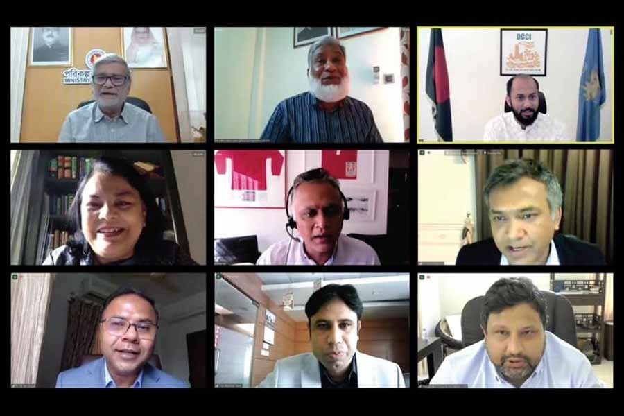 Business leaders and experts at a virtual seminar organised by Economic Reporters’ Forum (ERF)