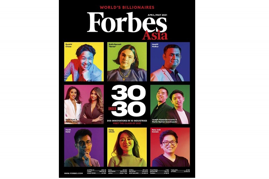 Bangladeshis dominate Forbes 30 Under 30 Asia 2021 list