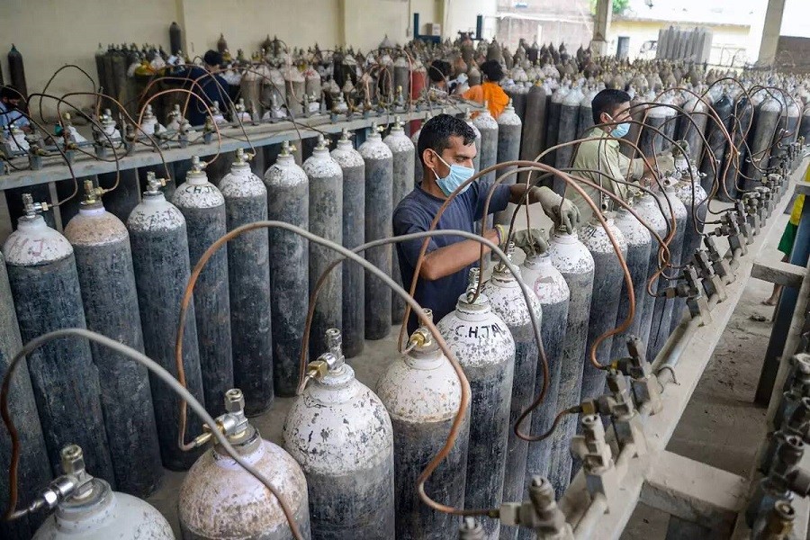 Liquid oxygen import from India suspended due to shortages there