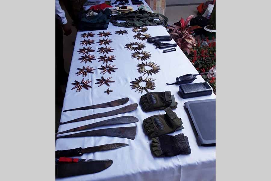 Army recovers weapons, ammunition in Bandarban