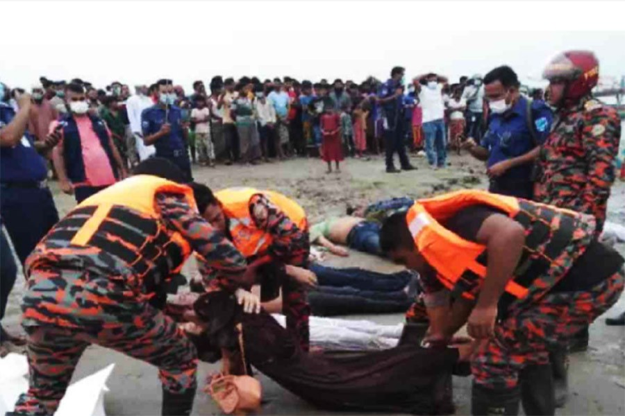 Probe body formed over speedboat capsize in Padma