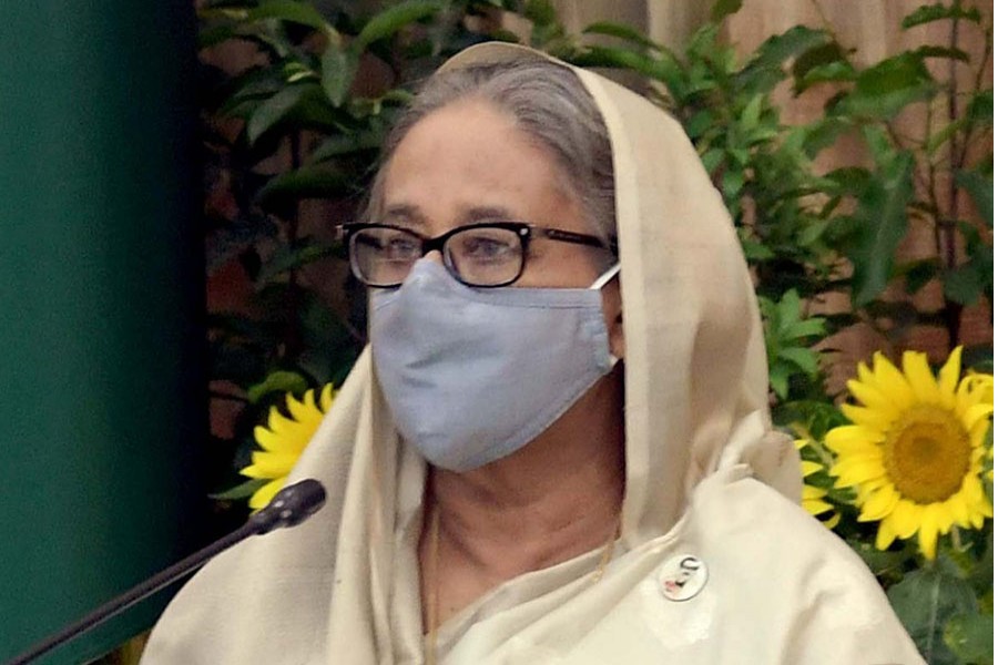 File photo of Prime Minister Sheikh Hasina