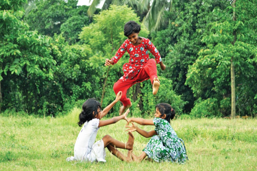 Long lost childhood games in Bangaldesh