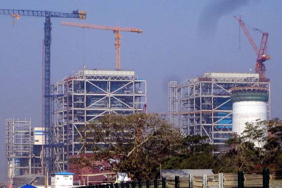 A partial view of Payra coal-fired power plant in Patuakhali's Kalapara — Focus Bangla file photo