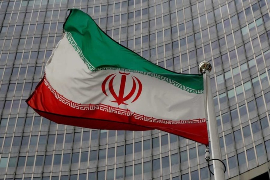 An Iranian flag flutters in front of the International Atomic Energy Agency (IAEA) headquarters in Vienna, Austria, September 9, 2019 — Reuters/Files