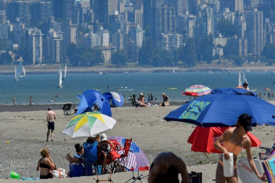 Western Canada and the US Pacific north-west have seen days of baking temperatures - Reuters photo