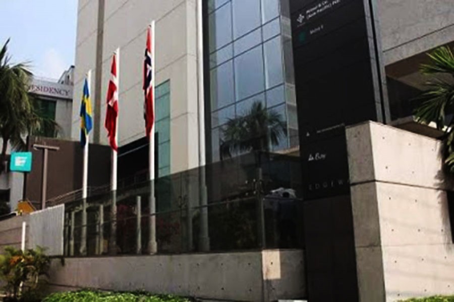 File photo of  Embassy of Switzerland in Dhaka