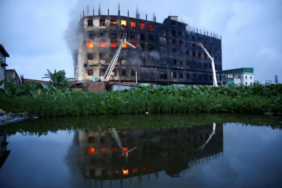 Recently, a fire broke out at Hashem Foods factory in Narayanganj.