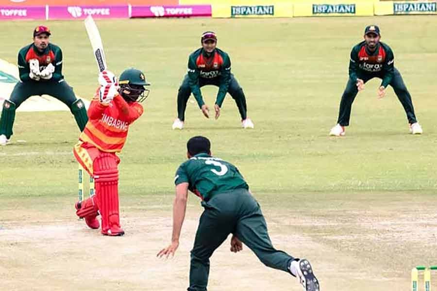 Zimbabwe set almost run-a-ball target for Bangladesh