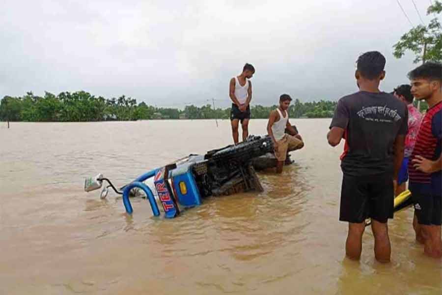 Flood-hit people in Cox’s Bazar facing shortage of food, drinking water