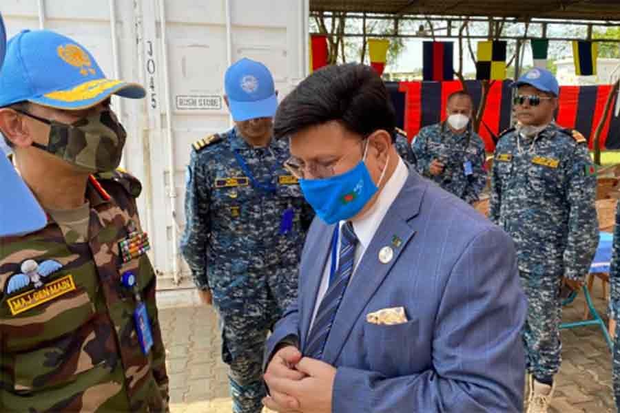 Bangladesh makes efforts to enhance benefits of peacekeepers, Momen says