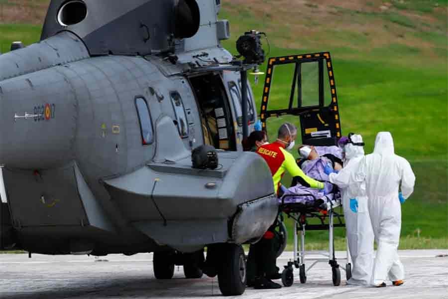 Spain's Maritime Rescue Service said a 30-year-old woman was the only survivor pulled from the vessel -Reuters photo