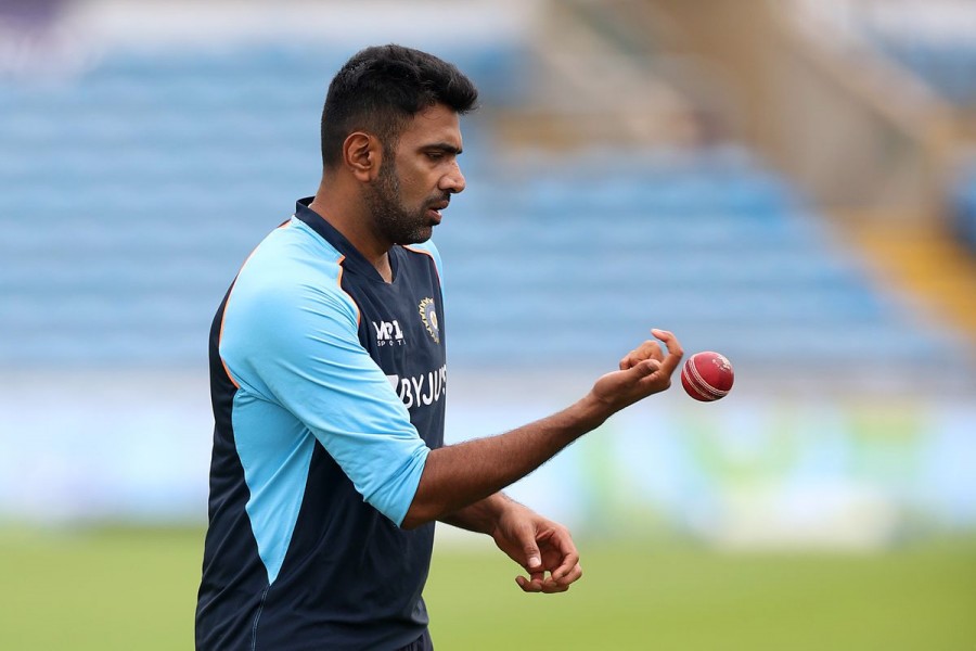 Cricket - Third Test - India Nets - Headingley, Leeds, Britain - August 24, 2021 India's Ravichandran Ashwin during nets Action Images via Reuters/Lee Smith