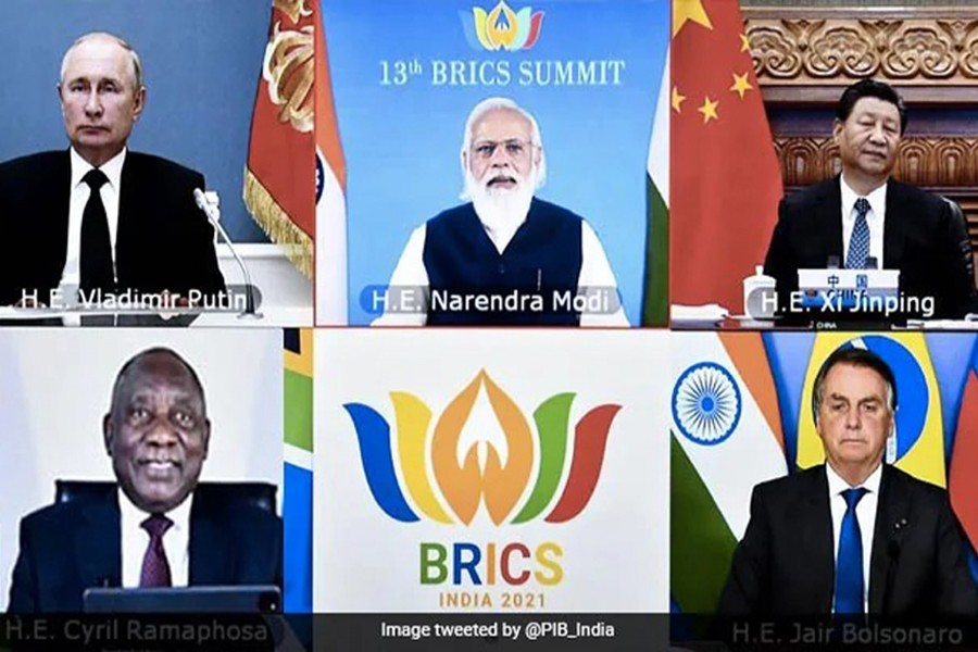 BRICS leaders for peaceful settlement of Afghan situation