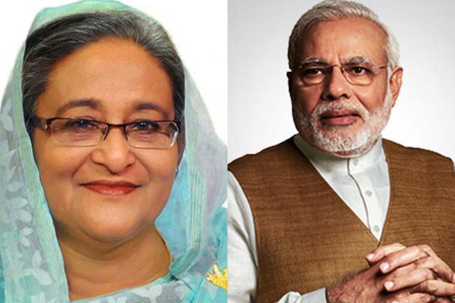 Hasina greets Modi on his birthday