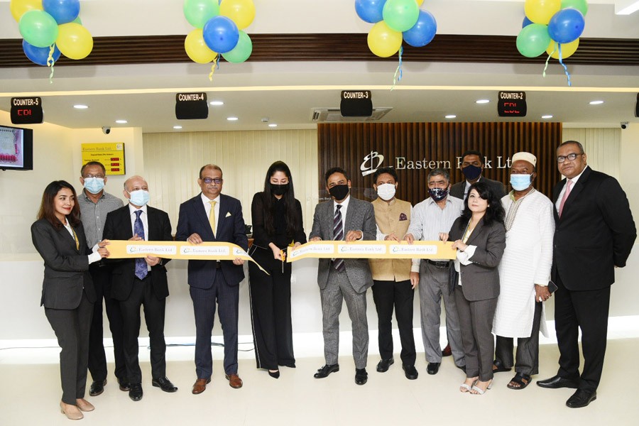 EBL opens its relocated Khulshi branch in Chattogram