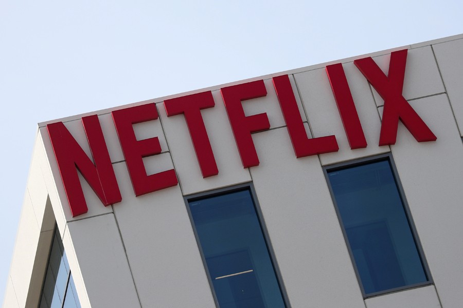 The Netflix logo is seen on their office in Hollywood, Los Angeles, California, US on July 16, 2018 — Reuters/Files