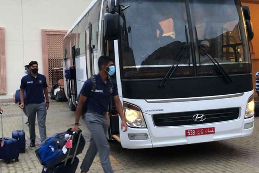 The national cricket team of Bangladesh reaches Oman for the ICC Men’s T20 World Cup on Monday.