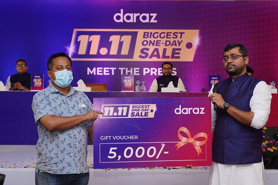 Daraz to organise sale campaign ‘11.11’ on Nov 11