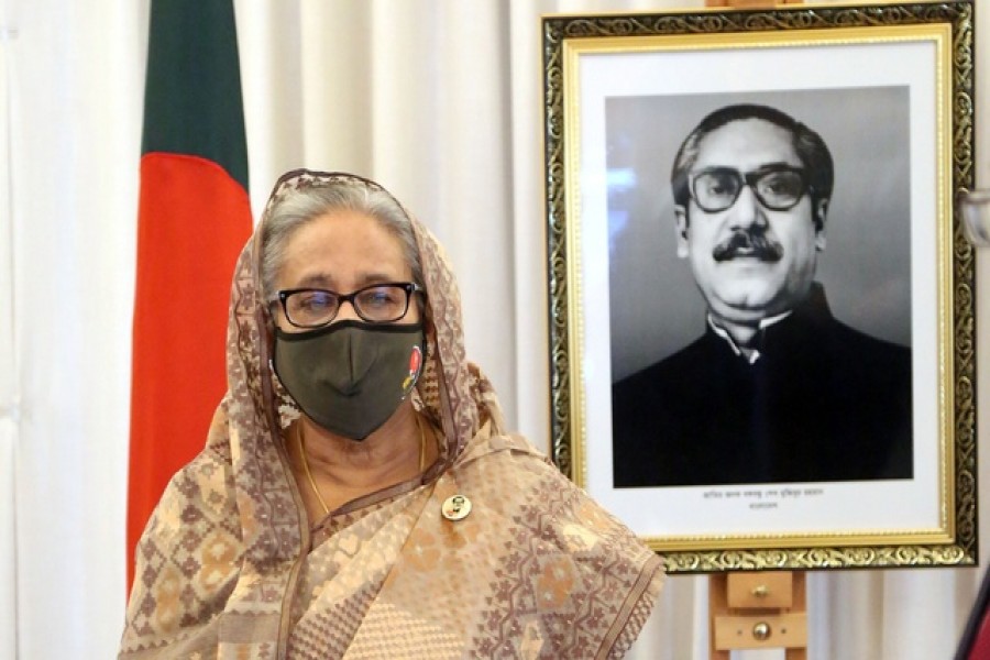 Bangladesh will never veer off its road to development, says PM Hasina