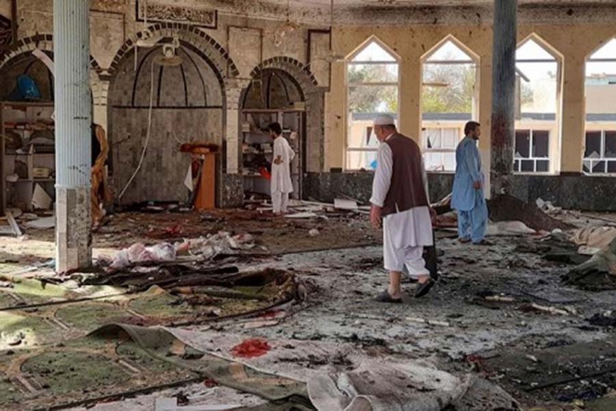 Three killed, 15 injured in mosque blast in Afghanistan