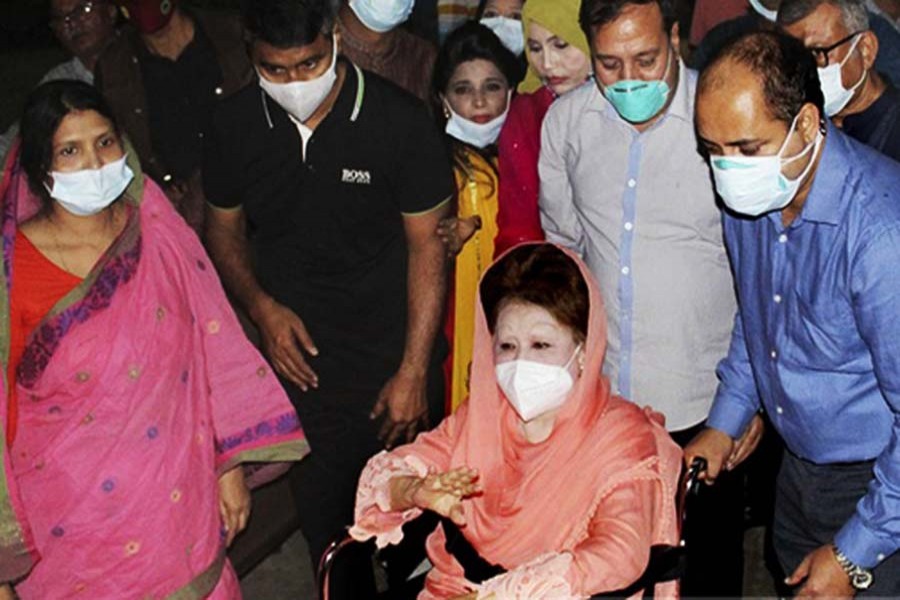 File photo of Khaleda Zia. (Collected)