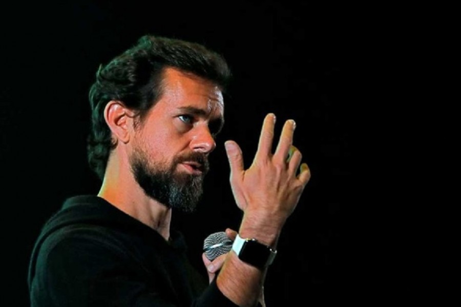 Twitter CEO Jack Dorsey addresses students during a town hall at the Indian Institute of Technology (IIT) in New Delhi, India, on November 12, 2018. REUTERS