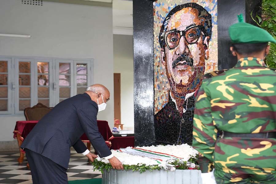 Indian President pays tribute to Bangabandhu