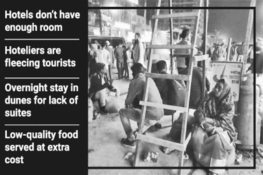 Holidaymakers suffer a lot in Cox's Bazar