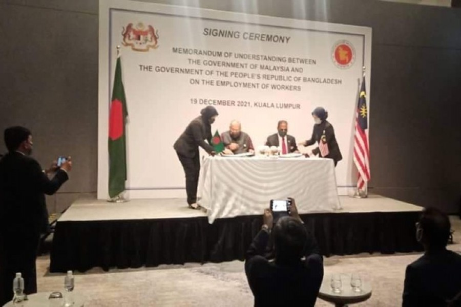 New avenues open for Bangladeshi workers in Malaysia