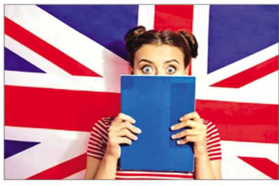 Why is English a subject of terror to students?