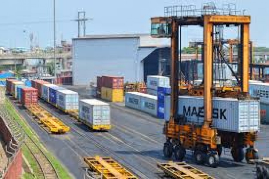 Container ship from Europe berthes at Chittagong Port after 44 years