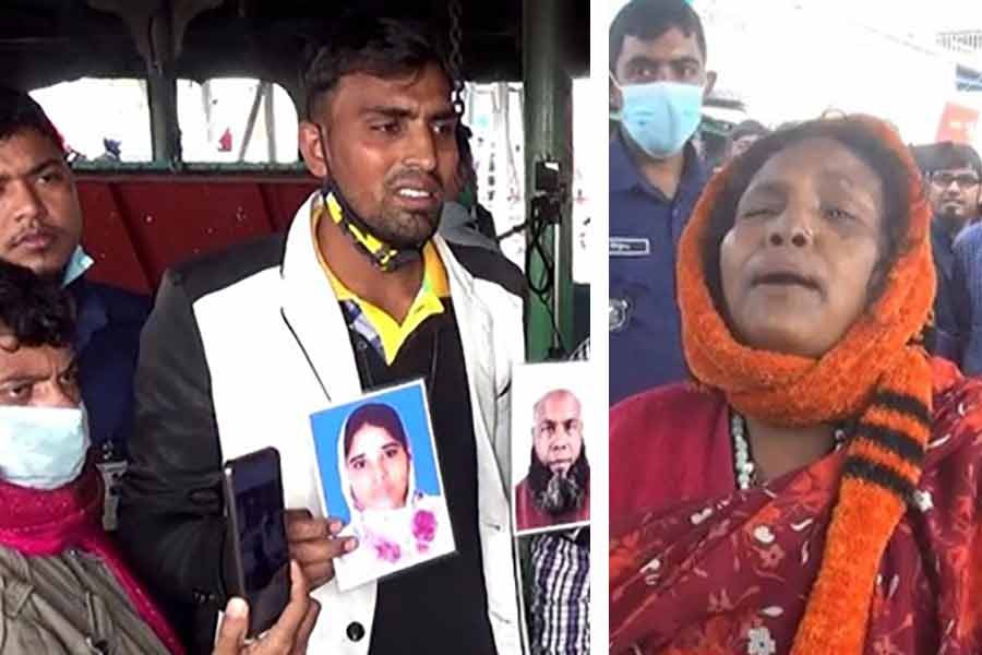 Jhalakathi launch fire: Families keep searching for missing victims