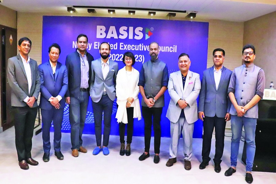 - BASIS office bearers pose for photos