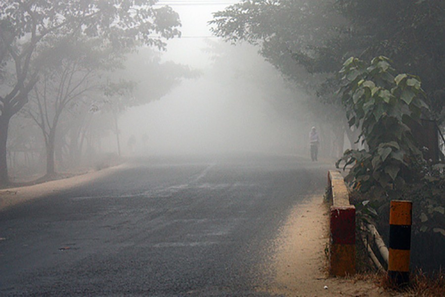 Mild cold wave sweeping over northern Bangladesh