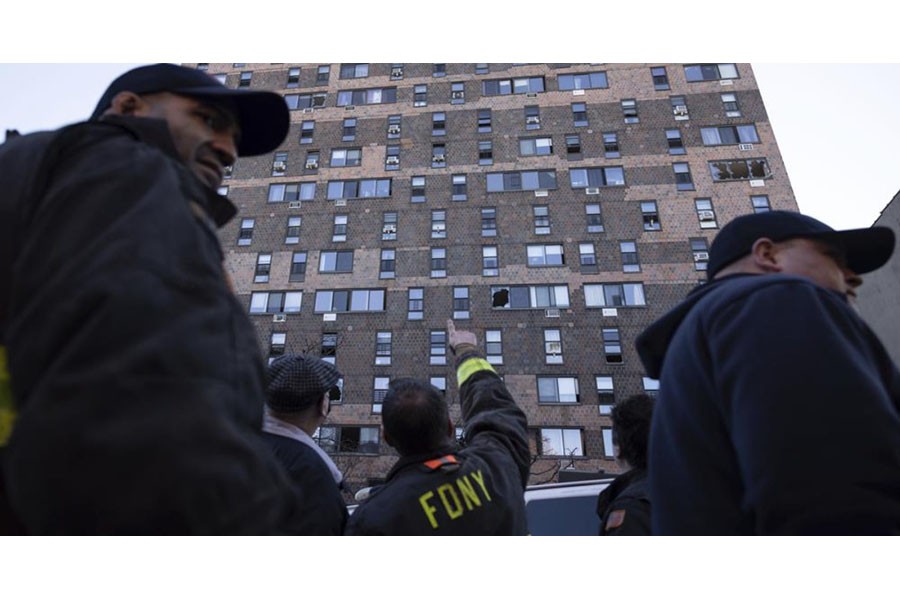 Safety doors failed in NYC high-rise fire that killed 17