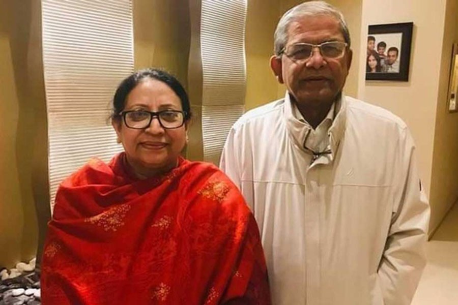 Mirza Fakhrul, wife contract coronavirus