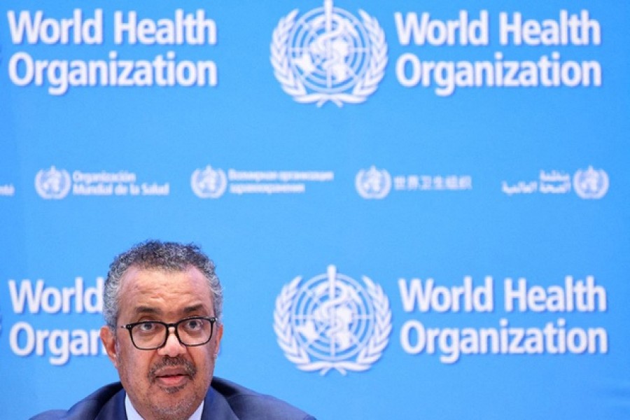 Tedros Adhanom Ghebreyesus, Director-General of the World Health Organization (WHO), attends a news conference in Geneva, Switzerland, December 20, 2021 – Reuters/Files