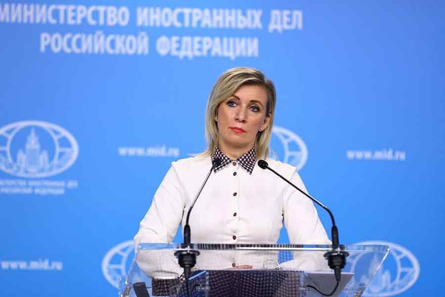 Maria Zakharova.