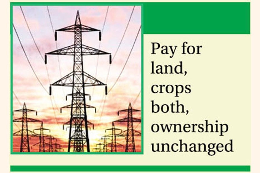 Dual compensation package for landowners introduced in new power tower policy