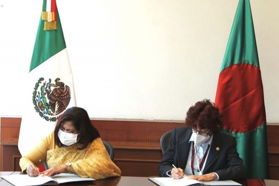 Bangladesh, Mexico sign MoU to boost diplomatic cooperation