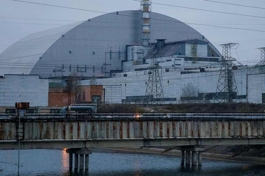 Ukraine warns of radiation leak risk after power cut at occupied Chernobyl plant