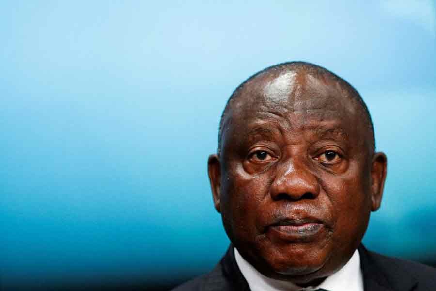 South African President Cyril Ramaphosa