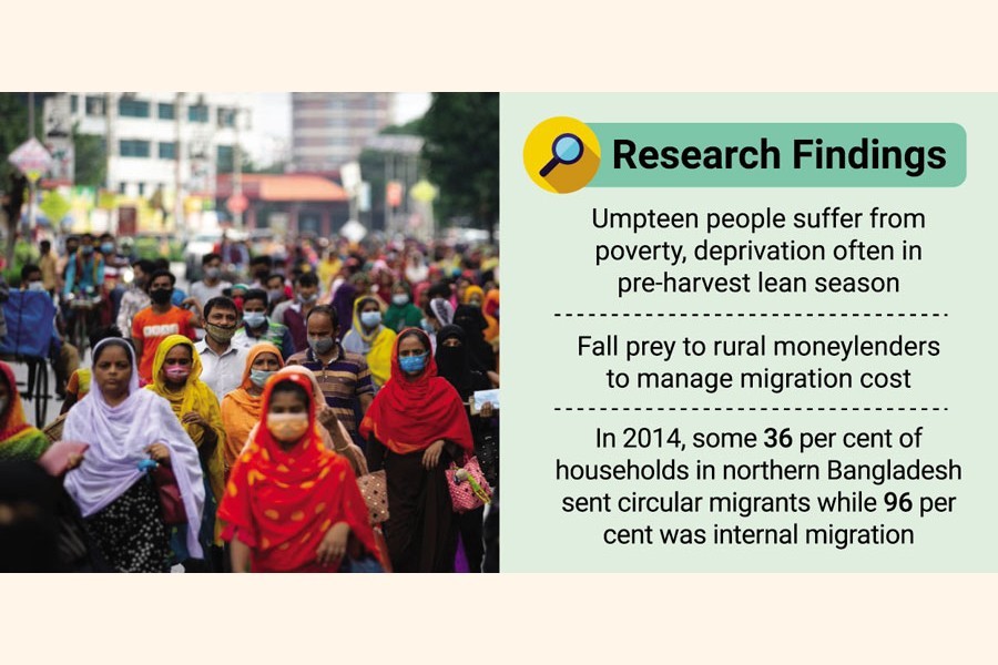 Seasonal poverty drives rural migration