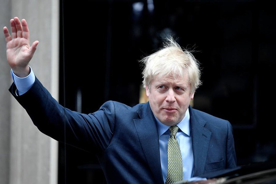 British Prime Minister Boris Johnson