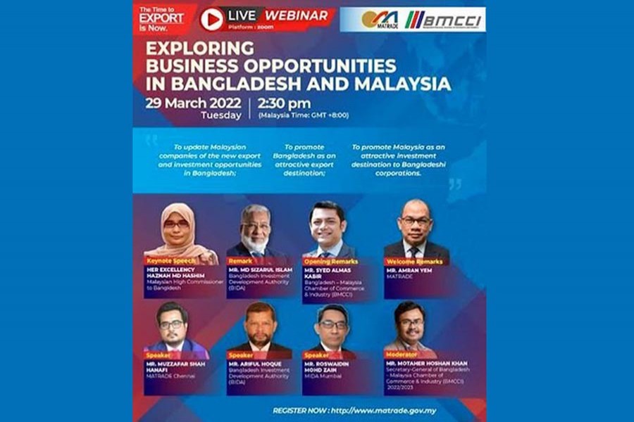 Experts stress on exploring business opportunities in Bangladesh, Malaysia